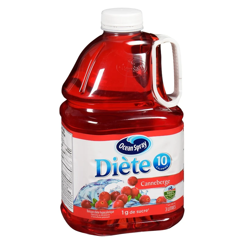 Ocean Spray Diet Cranberry Low Calorie Beverage 3L