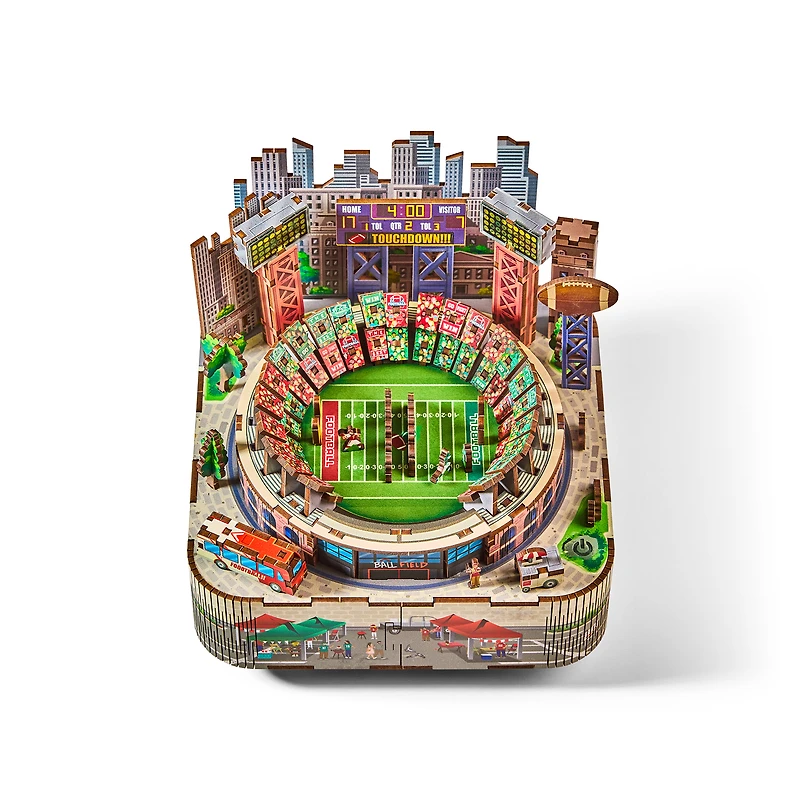 Arkitec Football Stadium – Construction 3D Miniscape du stade de football