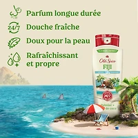 Old Spice Men's Body Wash, Fiji Scent, 24/7 Shower Fresh, Long Lasting Scent