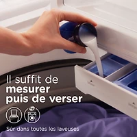 Downy Assouplisseur Textile Liquide Ultra Doux Plus Frais, Calme, Lavande et Gousse de Vanille, Downy Assouplisseur Textile, Assouplisseur à Lessive 96WL
