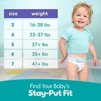 Pampers Diapers - Cruisers 360° - Size 4, 21 Count, up to 100% Leakproof Fit, Designed for Active Babies, Pull On Diaper, EZ Off Tabs Designed for Easy Changes