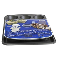 PILLSBURY NON STICK 12-CUP MUFFIN PAN SET - 2 PIECES