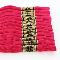 DMC Pink Cotton 6-Strand Embroidery Floss Skein, 8 m (8.7 yd)