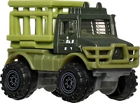 Matchbox Jurassic World 5-Pack, 4 1:64 Scale Die-Cast Toy Cars with 1 Dinosaur (Styles May Vary)