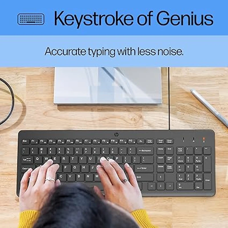 Ensemble clavier et souris filaires pour ordinateur