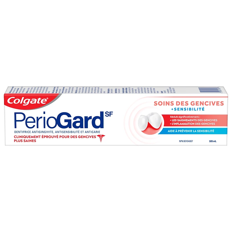Colgate PerioGard SF Gum Care Sensitive Toothpaste, Gum Toothpaste, 70 mL