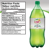 Canada Dry® Diet Ginger Ale 2L Bottle