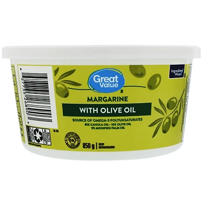 Margarine avec huile d’olive Great Value