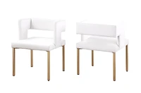 Alice Dining Chair, Set of 2, Beige
