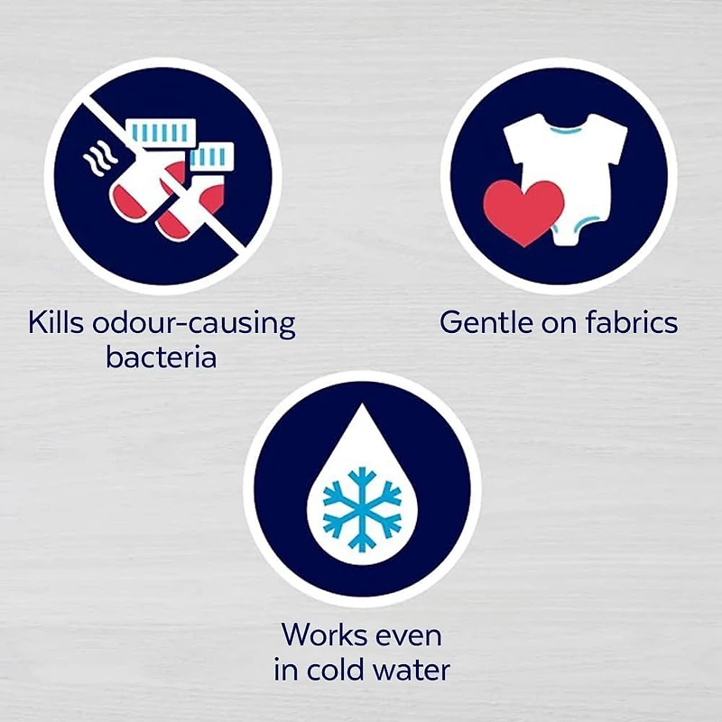 Lysol Laundry Disinfectant, Free and Clear, No Fragrances, No Dyes, 0% Bleach, Kills 99.9% of Viruses & Bacteria, 1.2 L
