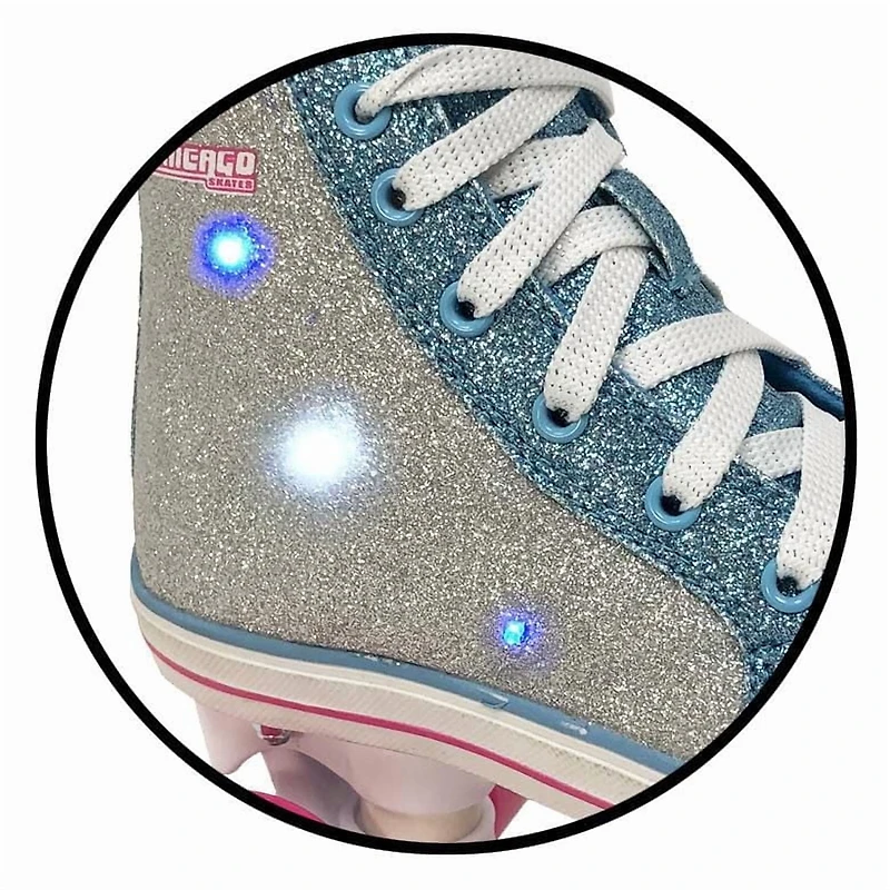 Fashion AllStar Quad Rollerskate, Size J13