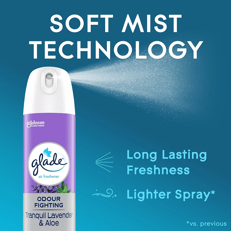 Glade® Air Freshener Odor Fighting Room Spray