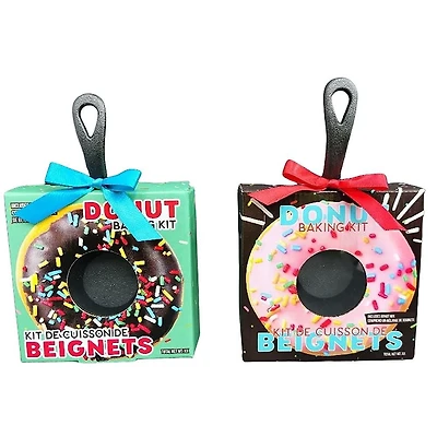 Donut baking kit with pan