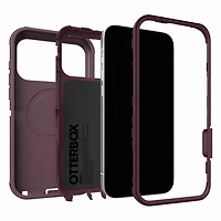 OtterBox Étui Defender Pro MagSafe avec Contrôle de la Caméra Trailhead (Violet) pour iPhone 17 Pro Max