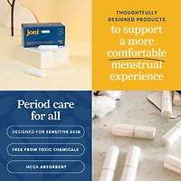 Tampons réguliers en coton biologique joni, 32 unités