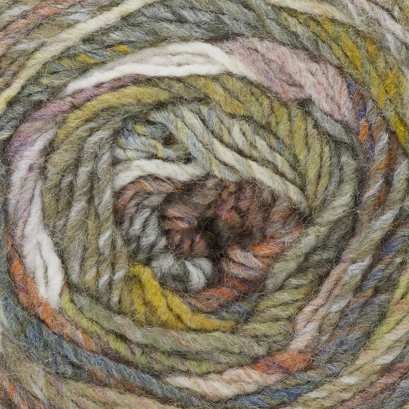 Red Heart® Roll with it melange™ #4 Worsted (Medium) Acrylic Yarn, 5.29oz/150g 389 Yards