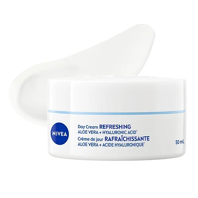 NIVEA Crème de Jour Rafraîchissante, Crème de Soin avec Aloe Vera, 50mL