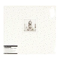 CRAFTY & CO. Scrapbook & Photo Album blanc, 10 Sheets