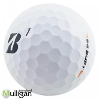 Mulligan - 12 balles de golf récupérées Bridgestone E6 Soft 5A, B;anc
