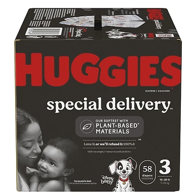 Huggies Special Delivery Hypoallergenic Baby Diapers, Size 2, 64 Ct