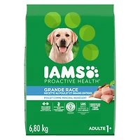 Iams Chicken & Whole Grains Recipe Adult Large Breed Dry Dog Food 6,80 kg