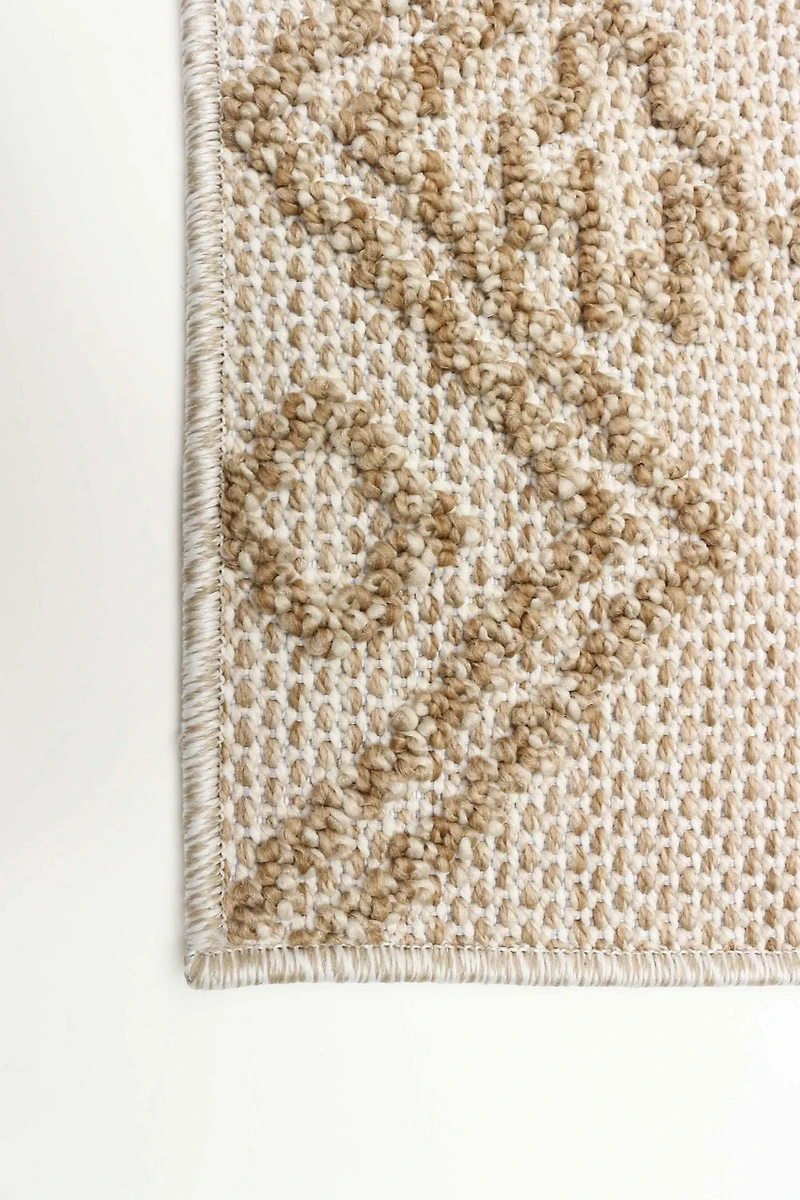 ECARPET Jute Style Area Rug for Bedroom, Living Room