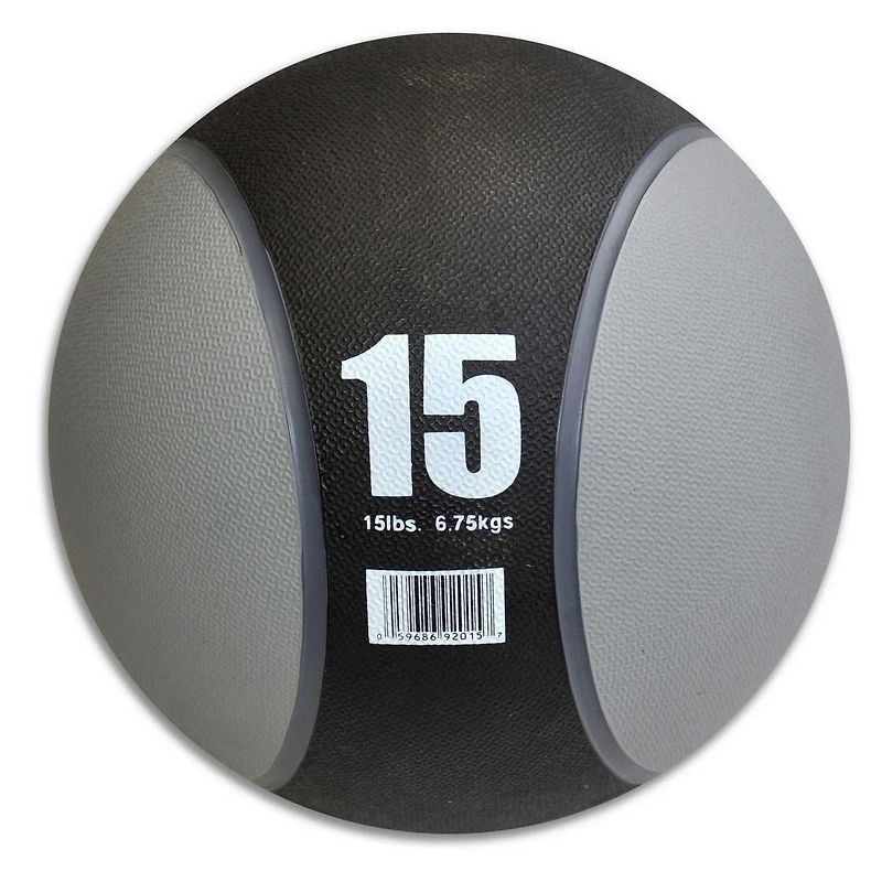 Iron Body Fitness Deluxe Rubber Medicine Ball Set, 8 lb and 15 lb Training Balls