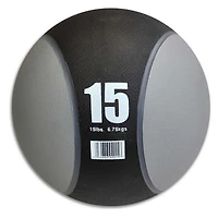 Iron Body Fitness Deluxe Rubber Medicine Ball Set, 8 lb and 15 lb Training Balls