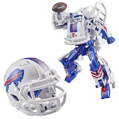 Transformers NFL Buffalo Bills Blizz-herd Action Figure