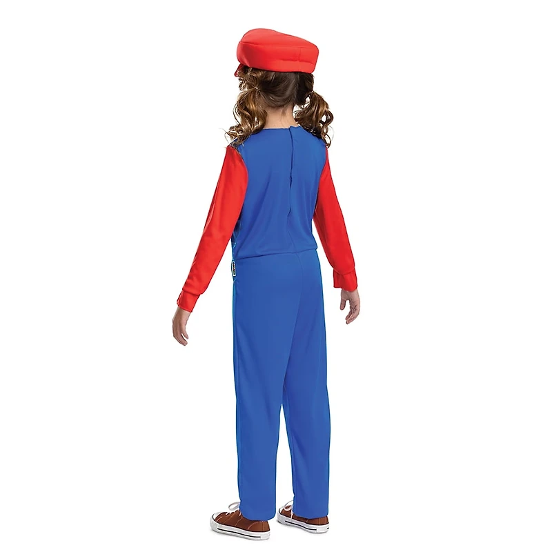 Le costume classique de Super Mario Bros. « Mario » de Child Boy