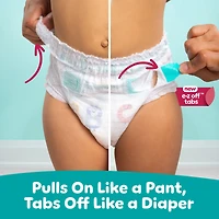 Pampers Diapers - Cruisers 360° - Size 4, 21 Count, up to 100% Leakproof Fit, Designed for Active Babies, Pull On Diaper, EZ Off Tabs Designed for Easy Changes
