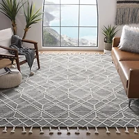 SAFAVIEH Casablanca Selma Abstract Geometric Shag Area Rug