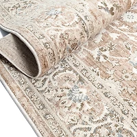 Tapis beige Flow Mainstays, 5 pi x 7 pi