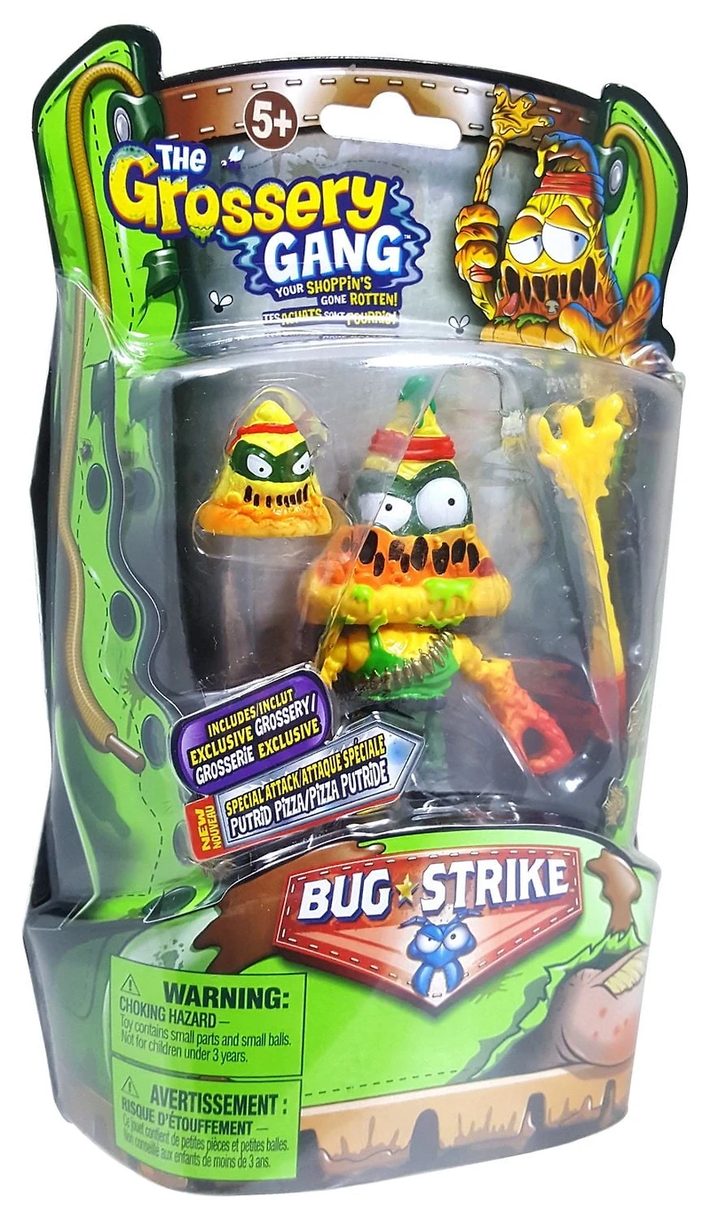 The Grossery Gang S4 Bug Strike Action Figures - Putrid Pizza