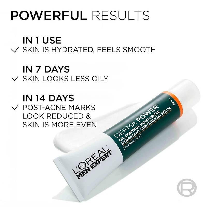 L’Oréal Paris Men Expert Derma Power Face Moisturizer for Men, 40ml