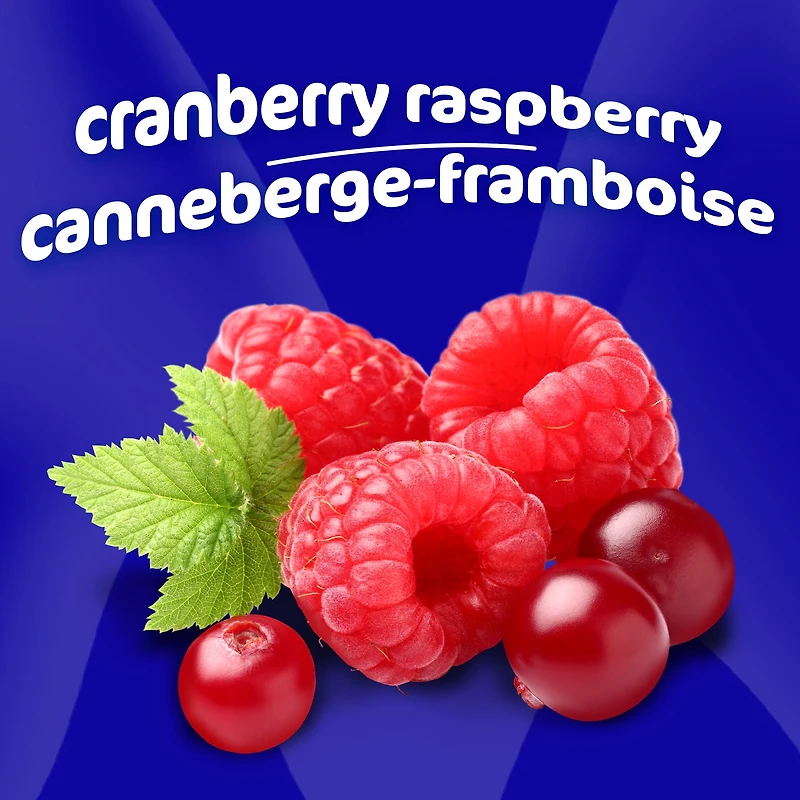 Aromatisant D'Eau Liquide Canneberges Et Framboises, Bouteille