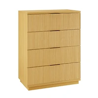 Better Homes & Gardens Lillian Fluted 4-Drawer Dresser