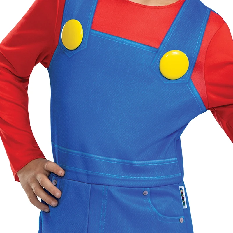 Child Boy's Super Mario Bros. 'Mario' Classic Costume