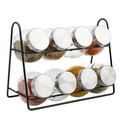 TRUDEAU MARSHALL 8 Bottle Sprice Rack, Unfilled