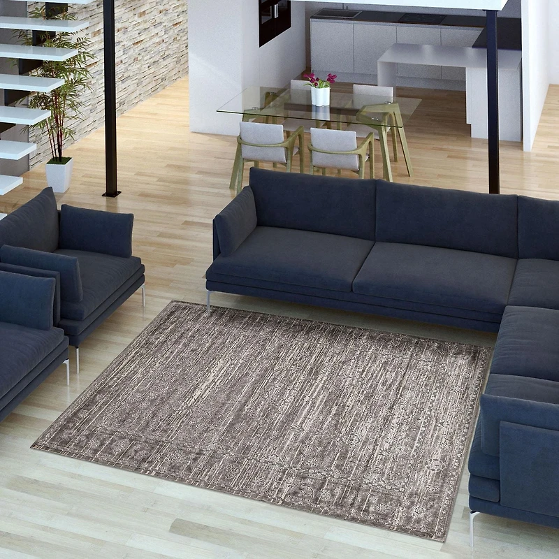 ECARPET Layla Grey Rug