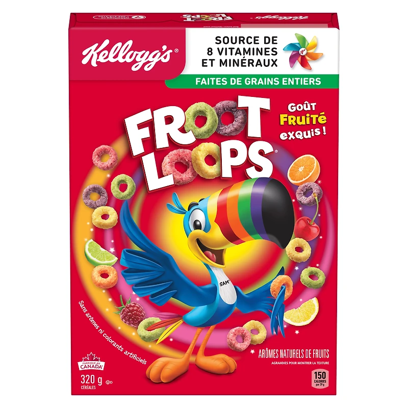 Céréales Kellogg's Froot Loops* 320g