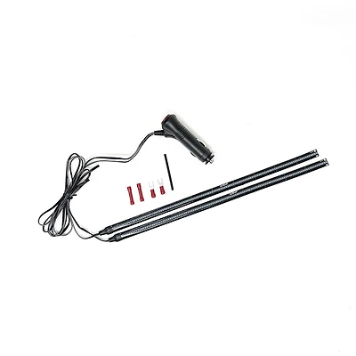 Ultra LED Light Interior & Exterior Strip Starter Kit, 2 x 12" Strips, 12V – Fuchsia