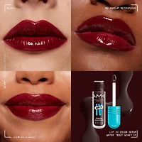 NYX Professional Makeup Lip IV Hydrating Gloss Stain, Lip Tint, Infused with Vitamins & Coconut Water