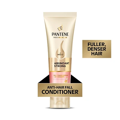 Revitalisant Pantene Pour Cheveux Abondants et Forts, Renforce Les Cheveux De La Racine À La Pointe, Complexe De Pro-Vitamine B5 et Antioxydants, 237 mL