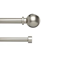 Umbra Bolas Double 1" & 3/4" 36-72" Curtain Rod