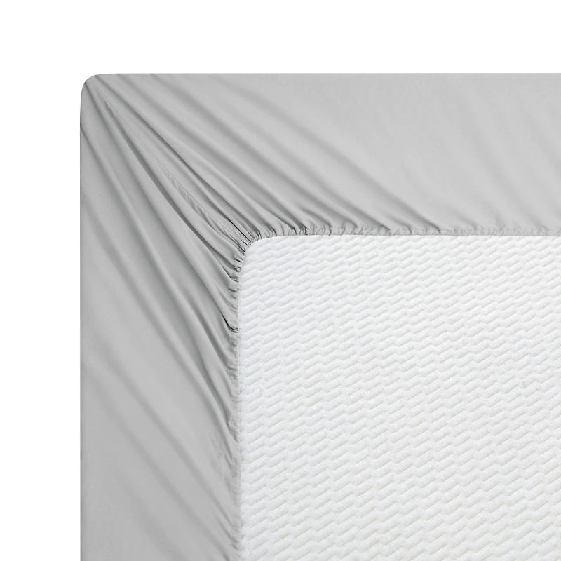 Literie Marina Decoration, 600 fils/cm², ultra douce, à poches profondes, en coton percale fibres longues, toutes saisons