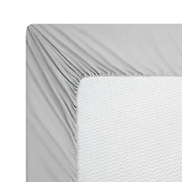 Literie Marina Decoration, 600 fils/cm², ultra douce, à poches profondes, en coton percale fibres longues, toutes saisons