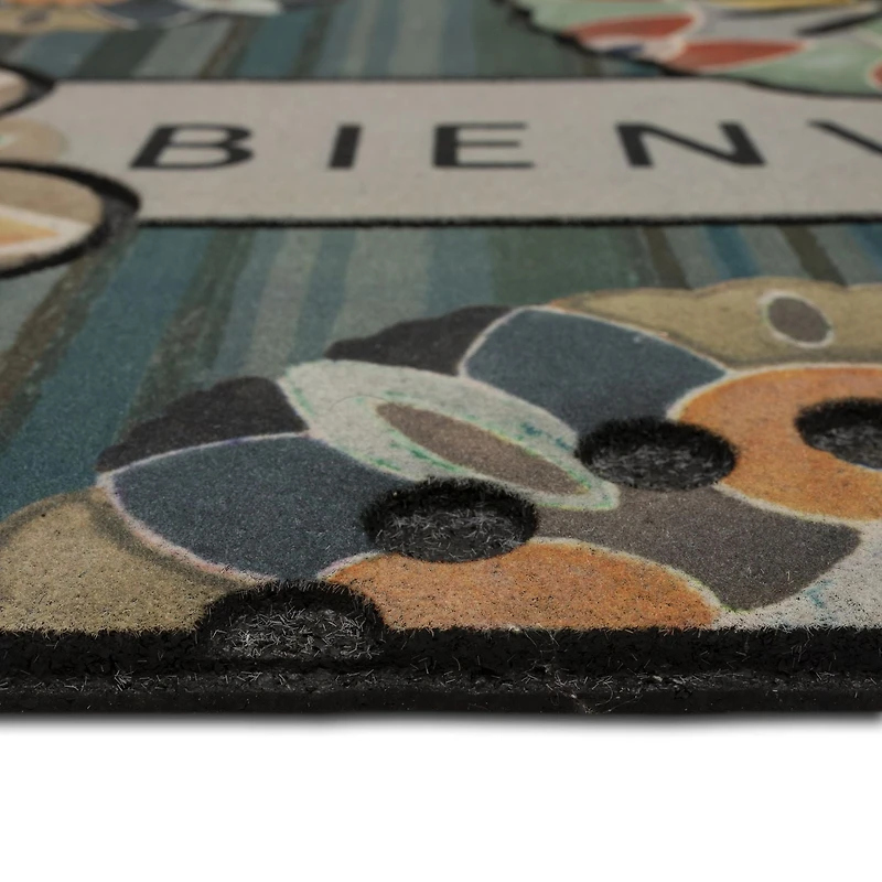 Mainstays Playful Polyester Doormat, 18" x 30"