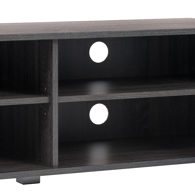 CorLiving Hollywood Modern TV Stand with Open Adjustable Shelves for Most TVs up to 85 inch