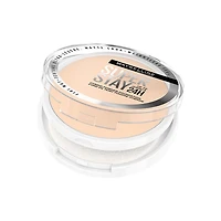 Maybelline New York Super Stay 24 Hour Hybrid Powder Foundation, Waterproof, Vegan, Mattifying, 102 ,6 g
